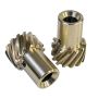 MSD IGNITION MSD8472 Distributor Gear Bronze .006in Oversize Chevy