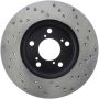 Stoptech 128.40064R Drilled Sport Brake Rotor