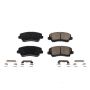 PowerStop 17-1828 PowerStop - Z17 Low-Dust Ceramic Brake Pads with Hardware