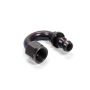 AEROQUIP AERFCL1563 #8 180 Degree Socketless Black