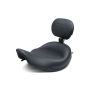 Mustang Motorcycle 79457 Mustang 97-07 Harley Rd King, 06-07 Str Glide, 00-05 Eagle Touring Solo Seat-Black