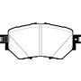 EBC Brakes DP43033R Yellowstuff Street And Track Brake Pads