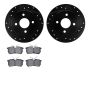 Dynamic Friction 8502-54018 Rotor Kit