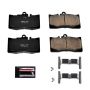 PowerStop Z23-870 PowerStop - Z23 Daily Driver Carbon-Fiber Ceramic Brake Pads with Hardware Kit