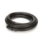 FRAGOLA FRG833008 #8 Push-Lite  Hose 3ft Hi-Temp - Black
