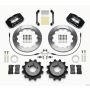 Wilwood 140-13013 Dynapro Radial Rear Kit 12.88in 2006-2007 Subaru WRX w/Lines