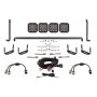 Diode Dynamics DD7548 14-23 Toyota 4Runner SS5 Stealth Grille LED 4-Pod Kit - Pro White Driving