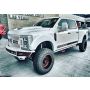 N-Fab F171MRDS-TX M-RDS Front Bumper 2017 Ford F250/F350 Super Duty - Tex. Black w/Silver Skid Plate