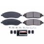 PowerStop Z23-1068 PowerStop - Z23 Daily Driver Carbon-Fiber Ceramic Brake Pads with Hardware Kit