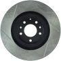 Stoptech 126.45071SL Power Slot 2003+ Mazda RX8 Slotted Left Front Rotor - SPORT SUSPENSION ONLY