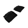 3D MAXpider 2011-2018 Nissan Leaf Kagu 2nd Row Floormats - Black
