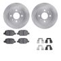 Dynamic Friction 6612-07003 Rotor Kit