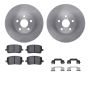 Dynamic Friction 6512-76402 Rotor Kit