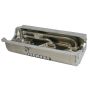Moroso 21555 Donovan H/C 410 Small Block (w/Three Pick Ups) Sprint Car Dry Sump 6.5in Aluminum Oil Pan