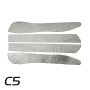 Design Engineering 50529 Transmission Tunnel Plate Shield Kit Chevy Corvette C5 4pc