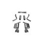 CORSA Performance 14985 Corsa 15-16 Dodge Challenger Xtreme Cat-Back Dual Rear Exit with Twin 3.5in Polished Pro-Series Tips