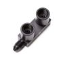 Chase Bays CB-FEMF 3AN Male to 2 M10x1.0 Convex Female F Fitting