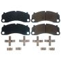 PowerStop 17-1741 PowerStop - Z17 Low-Dust Ceramic Brake Pads with Hardware