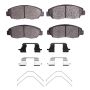 Dynamic Friction 1115-1578-01 Brake Pad Kt