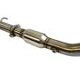 Invidia HS22TGCFPCEA3L 2022+ Toyota GR Corolla Front Pipe w/ High Flow Cat