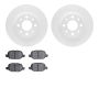 Dynamic Friction 4502-07011 Rotor Kit