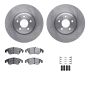 Dynamic Friction 6612-73245 Rotor Kit
