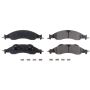 PowerStop 17-1278 PowerStop - Z17 Low-Dust Ceramic Brake Pads with Hardware