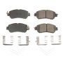 PowerStop 17-2038 PowerStop - Z17 Low-Dust Ceramic Brake Pads with Hardware