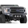 Addictive Desert Designs F180014100103 18-20 Ford F-150 Bomber Front Bumper w/ 3 Baja Designs LP6 Mounts