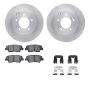 Dynamic Friction 6512-03261 Rotor Kit