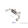 Revel Medallion Touring-S Catback Exhaust - Dual Muffler / Axle Back 2017 Infiniti Q60 3.0t RWD