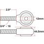 SPECIALTY PRODUCTS COMPANY 15792 XAXIS ROD END BALL JOINT
