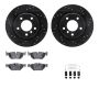 Dynamic Friction 8512-31074 Rotor Kit