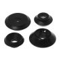 Prothane 84 & Earlier VW Rabbit / Golf 1 Rear Shock Tower Bushings - Black