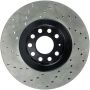 Stoptech 128.33096L 01-06 Audi All Road / 05-09 A4/A4 Quattro / 6/99-04 A6 Quattro Drilled Left Front Rotor