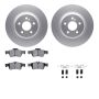 Dynamic Friction 4612-63048 Rotor Kit