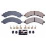 PowerStop Z23-989 PowerStop - Z23 Daily Driver Carbon-Fiber Ceramic Brake Pads with Hardware Kit