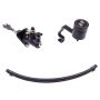 Chase Bays CB-Z33-CMCADAPT-625DUALRES 02-08 Nissan 350Z Stock Bore 5/8 Clutch Master Cylinder Adapter & DBBE Reservoir Kit
