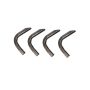Lund 94-01 Dodge Ram 1500 Std. Cab EZ Running Board Mounting Bracket Kit - Brite