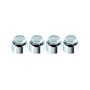 McGard Nylon Lug Caps For PN 24010-24013 (4-Pack) - Chrome