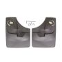 WEATHERTECH WEA110044 15-  Ford F150 Front Mud Flaps w/Flares