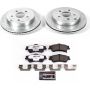 PowerStop K5525-26 Z26 Street Performance Ceramic Brake Pad and Drilled & Slotted Rotor Kit