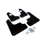 Rally Armor MF10-UR-BLK/RD Black Mud Flap/Red Logo