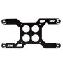 Nitrous Express 15729D CARB PLATE SOLENOID BRACKET FOR Dominator (4 solenoid)