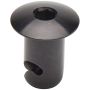 ALLSTAR PERFORMANCE ALL19176 Oval Allen Hd Fasteners 7/16 .500in 10pk Alum Bk