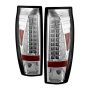 SPYDER 5001078 LED Tail Lights - Chrome