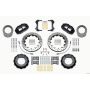 Wilwood 140-13305-D Narrow Superlite 4R Front Hat Kit 12.88in Drilled 76-77 Ford Bronco Dana 44 w/Lines