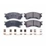 PowerStop 17-583 PowerStop - Z17 Low-Dust Ceramic Brake Pads with Hardware