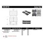 Stoptech 309.04730 Performance 91-03 Ford Escort ZX2 / 92-95 Mazda MX-3 Front Brake Pads
