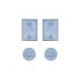 ICON 22029 2018+ Jeep Wrangler JL / 2020+ Jeep Gladiator JT Extended Bump Stop Spacer Kit